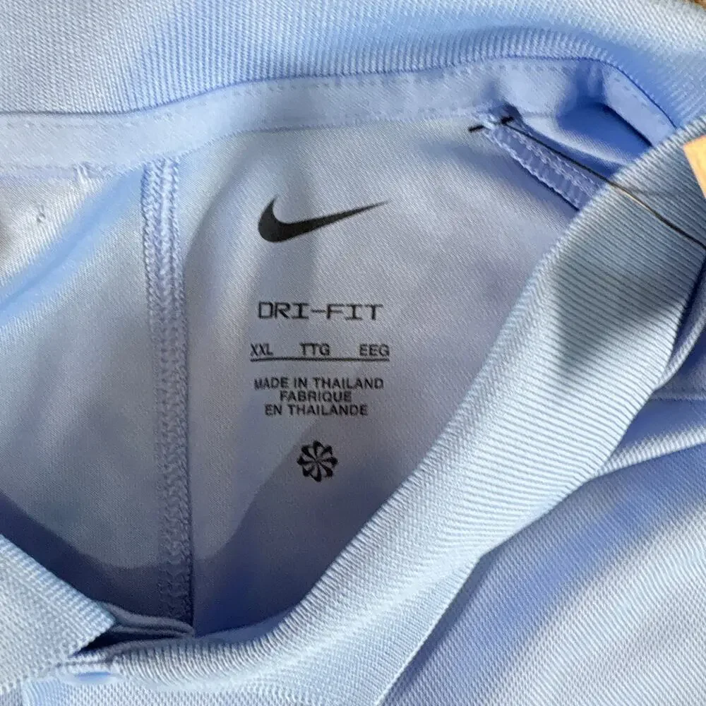Nike Men's‎ Dri-Fit Polo Blue Size XXL NWT *READ*